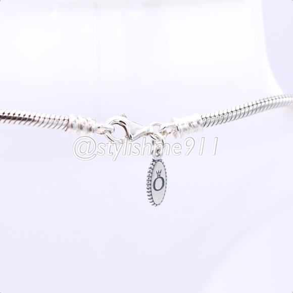 Authentic Pandora Sterling Necklace with Lobster Clasp - 590700-HV-N - Picture 5 of 11
